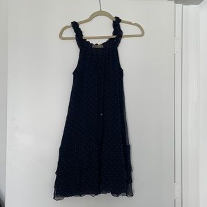 TCN blue dress. Cami-style